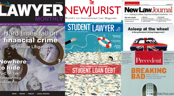 The 5 Must-Read Magazines for Law Students