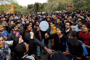 Why student politics in JNU is so vibrant than IITs and IIMs?